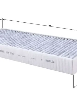 Časově Omezené Filtr, vzduch v interiéru MAHLE ORIGINAL LAK1157S