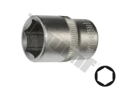 Víkendová Akce Nástrčné hlavice 6-hranné 1/4", - 14 mm