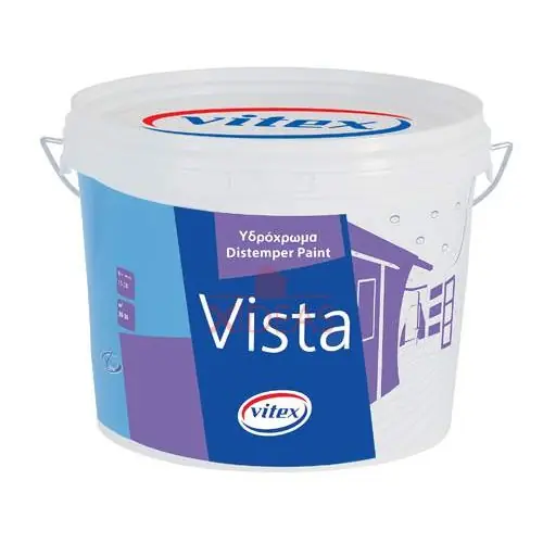 Jen Po Omezenou Doba Vitex Vista Distemper Paint - interiérová barva bílá bílá 15L