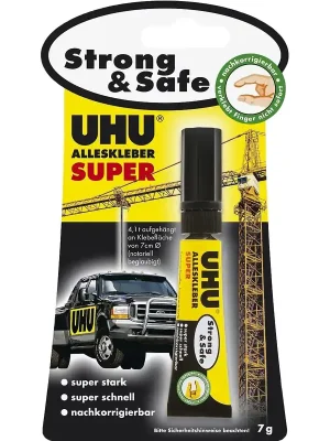 Univerzální lepidlo UHU Strong & Safe 7g Tovární Cena