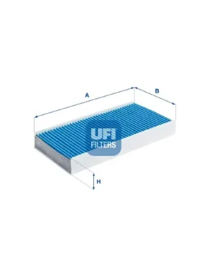Aktuální Filtr, vzduch v interiéru UFI 34.142.00