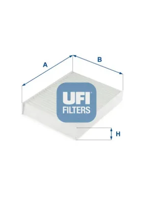 Filtr, vzduch v interiéru UFI 53.299.00 Dokud Zásoby Vydrží