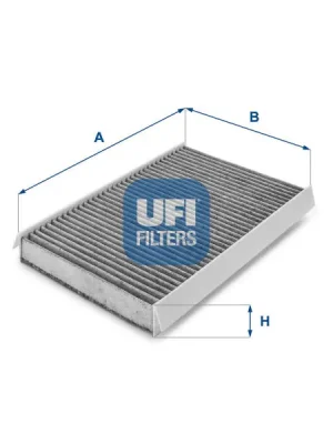 Filtr, vzduch v interiéru UFI 54.111.00 Autentický