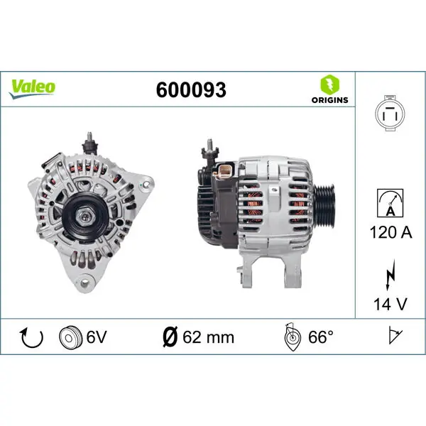 Omezená Nabídka generátor VALEO 600093