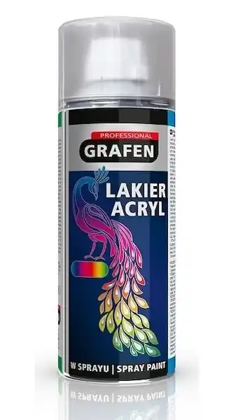Levný Grafen GPSP27 Lak ve spreji, dopravní bílá RAL9016 400ml