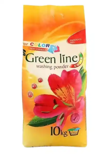 Pouze Dnes Green line Color prací prášek 10kg 125PD