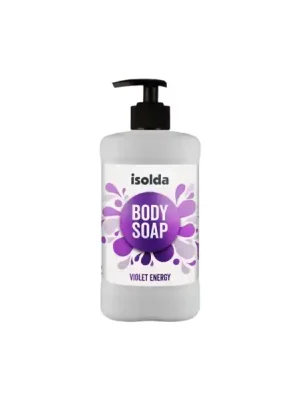 ISOLDA Violet energy body soap 400ml, pěnové mýdlo Akce
