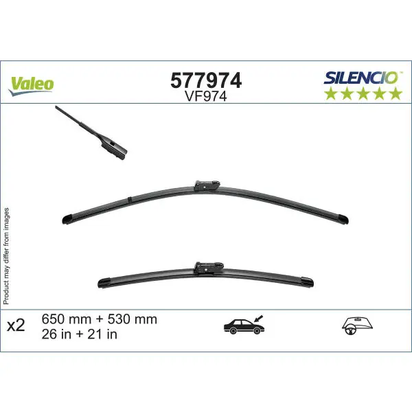 Hit Sezóny List stěrače VALEO 577974