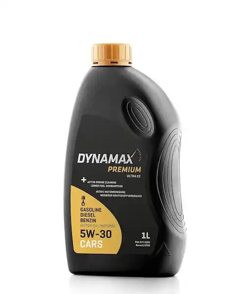 Motorový olej Dynamax Premium Ultra C2 5W-30, 1L Expresní Doručení