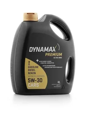 Motorový olej Dynamax Premium Ultra GMD 5W-30, 4L Nová Kolekce