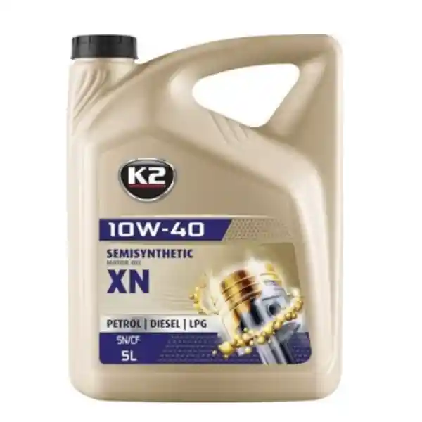 Motorový olej K2 10W-40 XN SN/CF 5L Cenově Výhodný