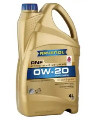 Motorový olej RAVENOL RNF SAE 0W-20 4L Cenově Výhodný