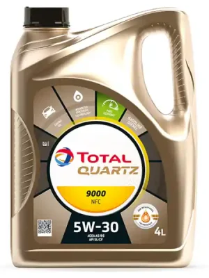 Cenově Výhodný Motorový olej Total Quartz 9000 NFC 5W-30 4 l