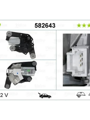 Autentický Motor stěračů VALEO 582643