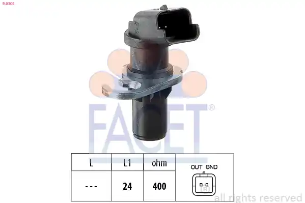 Generátor impulsů, klikový hřídel FACET 90305 Omezená Nabídka
