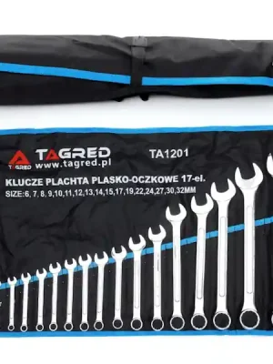 Očkoploché klíče 6-32mm, sada 17 ks TAGRED Expresní Doručení