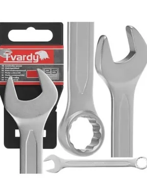 Víkendová Akce Očkoplochý klíč CrV, matný - TVARDY (Velikost: 24 mm)