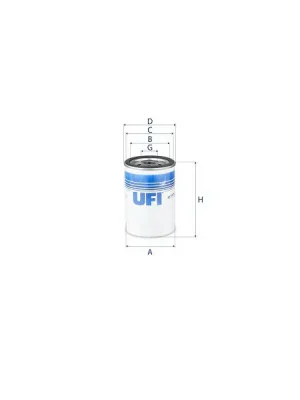 Akční Cena Olejový filtr UFI 23.117.00