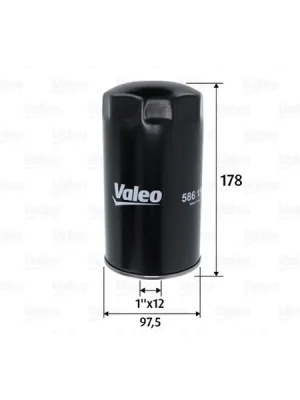 Aktuální Olejový filtr VALEO 586150