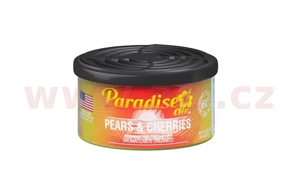 Osvěžovač vzduchu Paradise Air Organic Air Freshener (Hrušky & višně) Super Cena