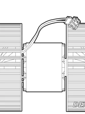 Aktuální Vnitřní ventilátor DENSO DEA05006