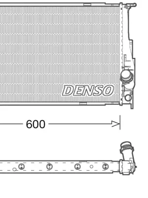 Výhodná Nabídka Chladič, chlazení motoru DENSO DRM05003
