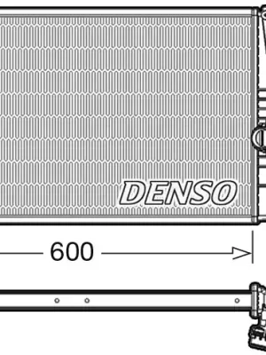 Výprodej Chladič, chlazení motoru DENSO DRM05015
