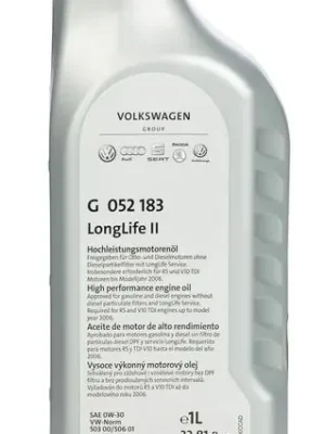 Rychlé Dodání VAG LongLife II 506.01 0W-30 1L