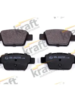 Autentický Sada brzdových destiček, kotoučová brzda KRAFT AUTOMOTIVE 6003325