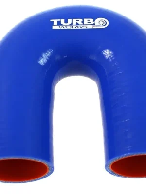 Silikonová hadice - 180° koleno Pro Blue 76 mm Doprava Zdarma