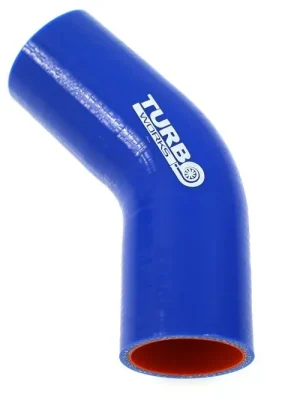 Přímo Od Výrobce Silikonová hadice - 45° koleno Pro Blue 114 mm