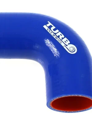 Cenově Výhodný Silikonová hadice - 90° koleno Pro Blue 57 mm