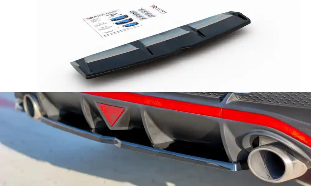 Cenový Hit Spoiler zadního nárazníku - Hyundai, HYI303NFBRD1G