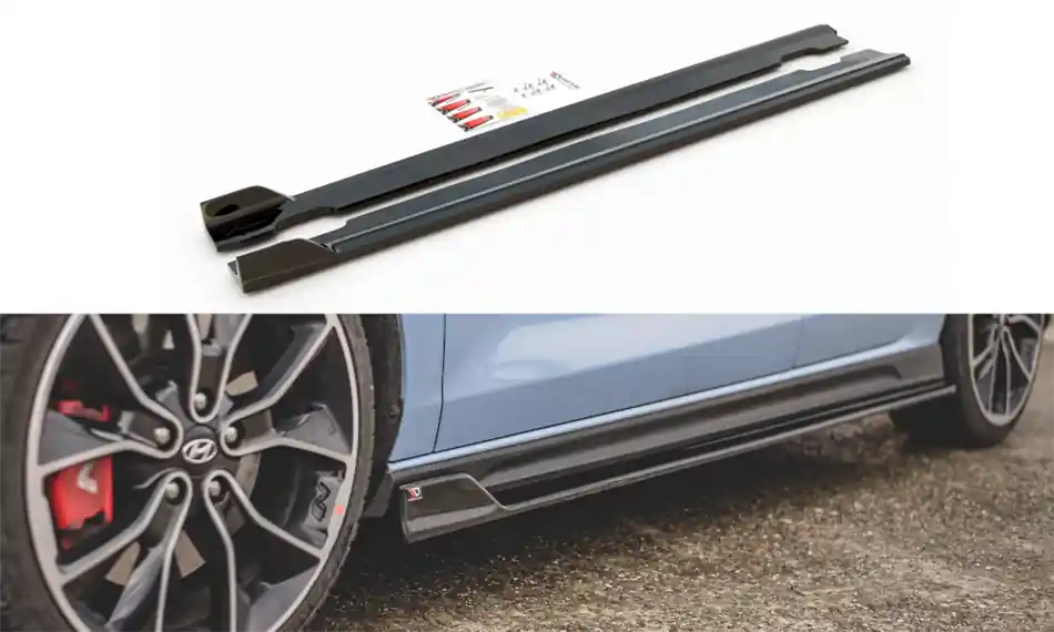 Nejlepší Cena Difúzory pod boční prahy ver.5 - Hyundai, HYI303NSD4G