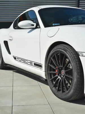 Značkový Difuzory pod boční prahy - Porsche, POCAS987SD1G