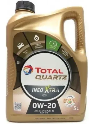 Olej Total Quartz INEO XTRA EC5 0W-20 5L Cenový Hit