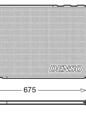 Chladič, chlazení motoru DENSO DRM20113 Bezpečná Platba