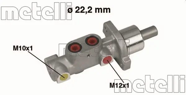 Hlavní brzdový válec METELLI 050365 Akce