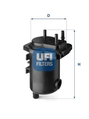 Akční Nabídka Palivový filtr UFI 2413200