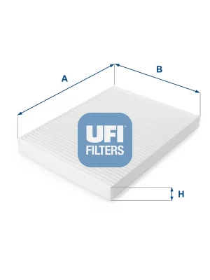 Filtr, vzduch v interiéru UFI 5300600 Odeslání Ihned
