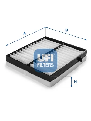 Filtr, vzduch v interiéru UFI 5310000 Kup Teď