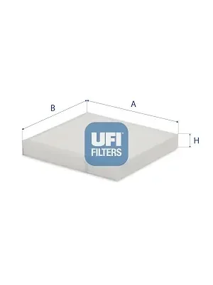Filtr, vzduch v interiéru UFI 5316000 Aktuální