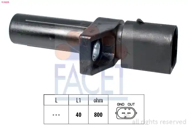 Generátor impulsů, klikový hřídel FACET 90608 Výprodej