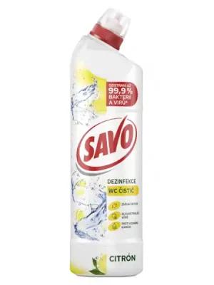 Cenový Hit SAVO WC čistič Citron 700ml