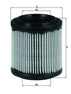 Vzduchový filtr MAHLE ORIGINAL LX279 Sezónní Sleva
