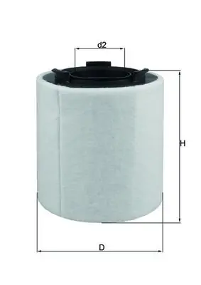Bezpečná Platba Vzduchový filtr MAHLE ORIGINAL LX2831