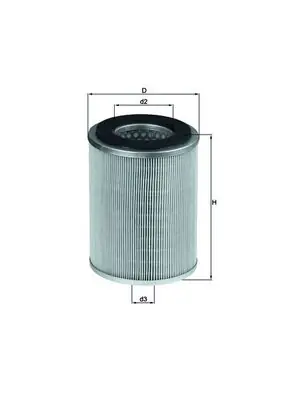 Top Prodej Vzduchový filtr MAHLE ORIGINAL LX830