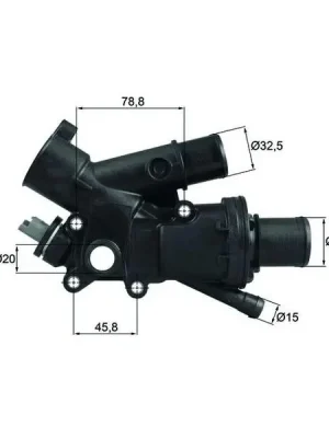 Bezpečná Platba Termostat, chladivo MAHLE TH 43 83