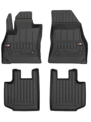Autentický Pryžové koberce 3D FIAT 500L 12-22 (4 ks.)