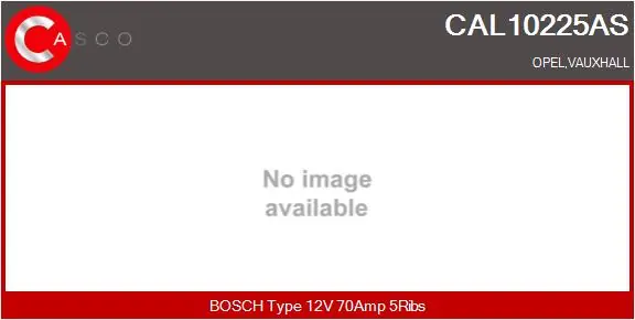 Oblíbený Generátor CASCO CAL10225AS
